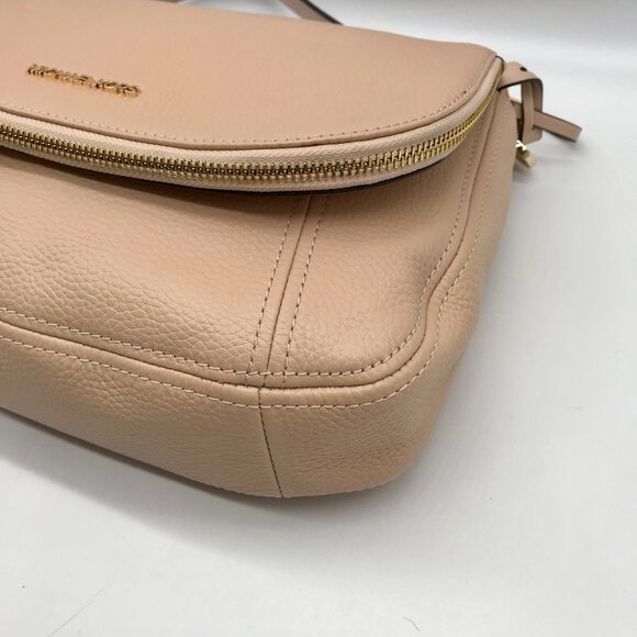 Michael Kors Light Pink Pebbled Leather Bedford Convertible Shoulder bag - Picture 6 of 11
